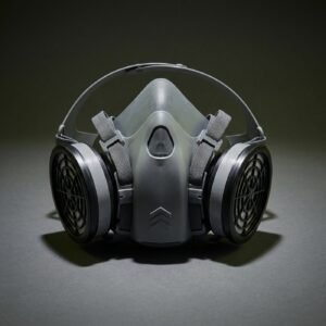 Half-Mask Respirator, Med, P100 Kit