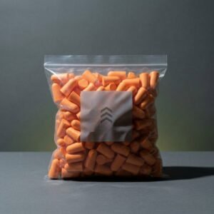 Foam Earplugs, NRR 32, 50-Pair Bag