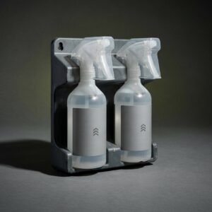 Eyewash Station, 16-oz Wall Bottle, 2-Pack