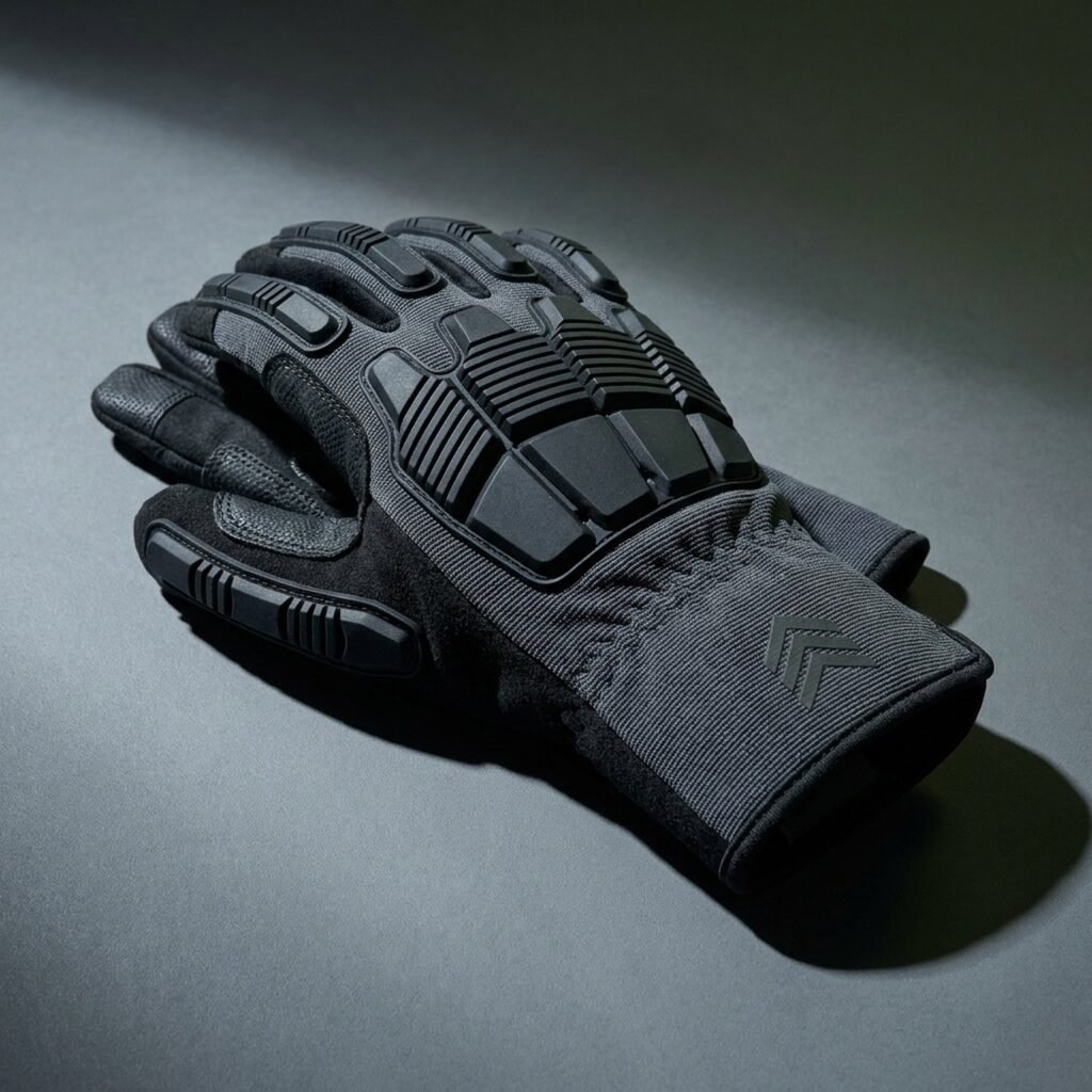 Impact Gloves, TPR Back, A6 Cut