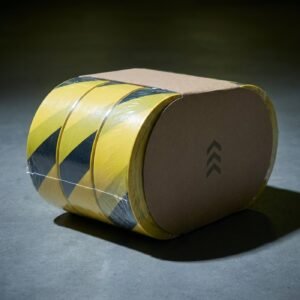 Barricade Tape, 3-in x 1000-ft, 4-Roll
